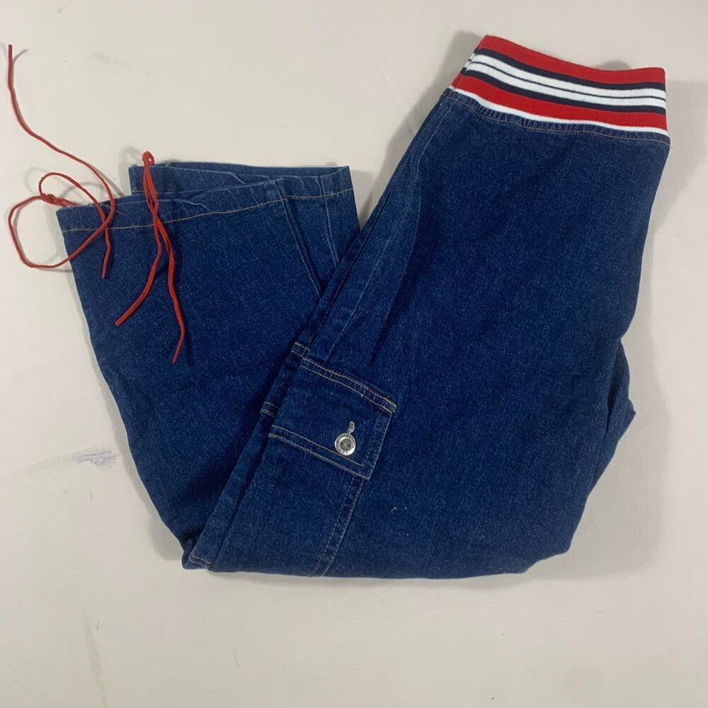 Vintage 90s navy blue cargo moa collection